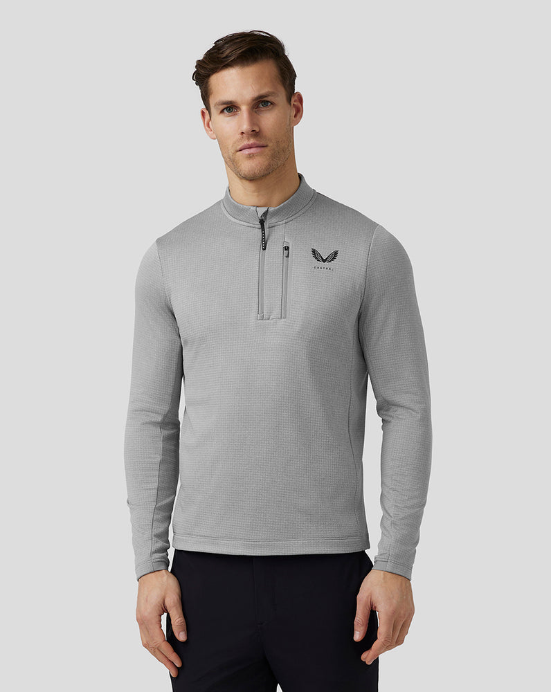 Steel Castore Golf Pinnacle Tech Half Zip Top | 3256JRFCX