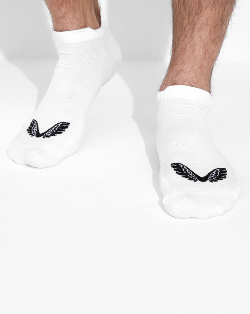 White Castore Ankle Sock 2pk | 1372ITGOR