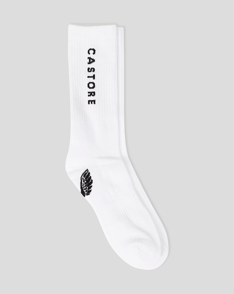 White Castore Cushioned Crew Socks 3 Pack | 4756KJBLW