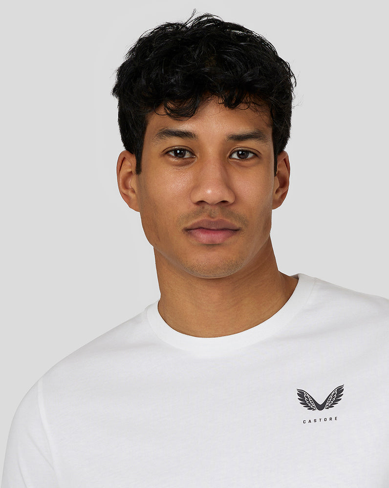 White Castore Flex Short Sleeve T-Shirt | 5406WIZDY