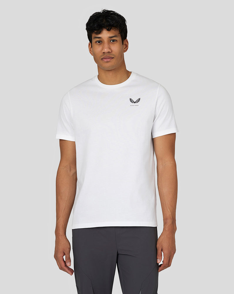 White Castore Flex Short Sleeve T-Shirt | 5406WIZDY